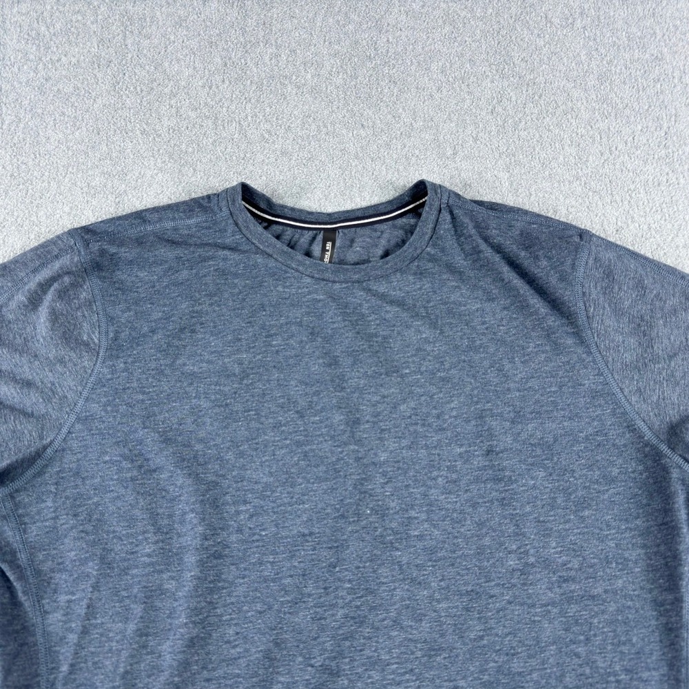 Ten Thousand Durable T Shirt Mens XL Heather Blue Gray Short Sleeve